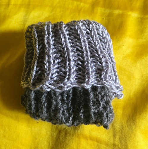 Hundeschal loop grau silber - grau,