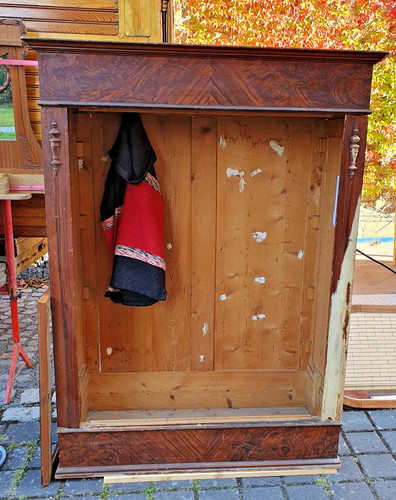 Alte garderobe weichholz - alte, garderobe,