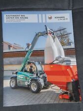 KRAMER kompakte Teleskoplader KT144,KT276 Prospekt von 08/2023 ( 24403 )