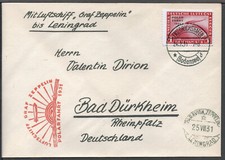 ✔️ Deutsches Reich Graf Zeppelin POLARFAHRT 1931 1RM COVER HOCHWERTIGE REPRO.