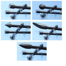 Doppelte Gardinenstange 16 mm