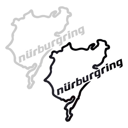 Nürburgring aufkleber auto - nürburgring,