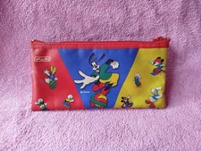 Mäppchen Feder Mappe herlitz Goofy Mickey Maus Schule Vintage Retro Kind Disney