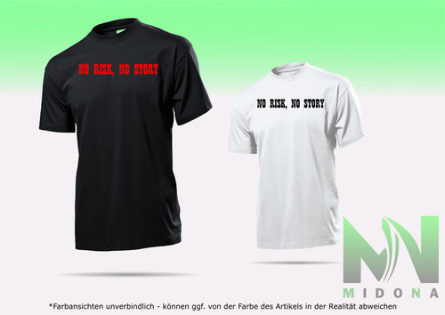 Fun shirt risk story t - shirt,