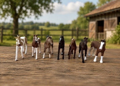 Schleichpferde