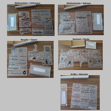 Silikon Stempel + Acryl