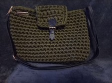 Gehäkelte schultertasche - gehäkelte,