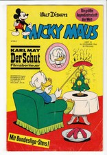 Micky Maus 1964 Nr. 52 altes Original Heft in guten Zustand !
