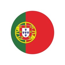 Portugal stickers 5cm round - portugal,