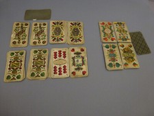 alte Spielkarten 2 Kartenspiele nicht komplett