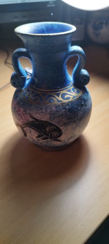 Kleine blaue amphore herkunft - kleine,