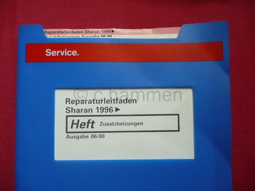Reparaturleitfaden sharan i - vw,