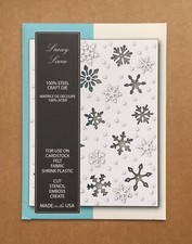 Stanzschablone Prägeschablone memorybox 99174 Snowy Scene TOP Selten!