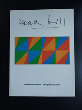 Max Bill -  Katalog Original signiert signed autograph Signatur Autogramm
