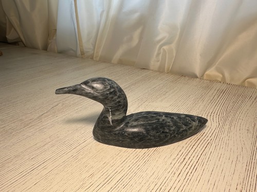 Signierte speckstein figur - speckstein,