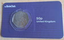 50 pence Großbritannien 2011 Wheelchair Rugby Olympia London 2012 in coincard