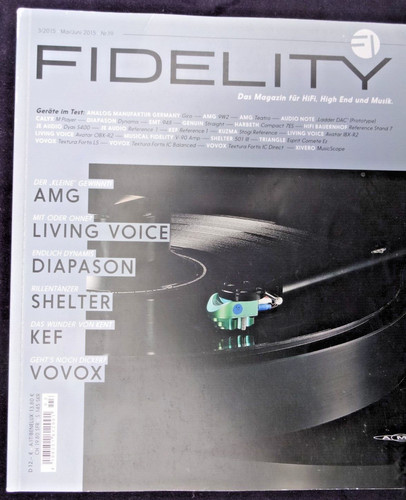 Fidelity hifi vovox - fidelity, 3/15,vovox
