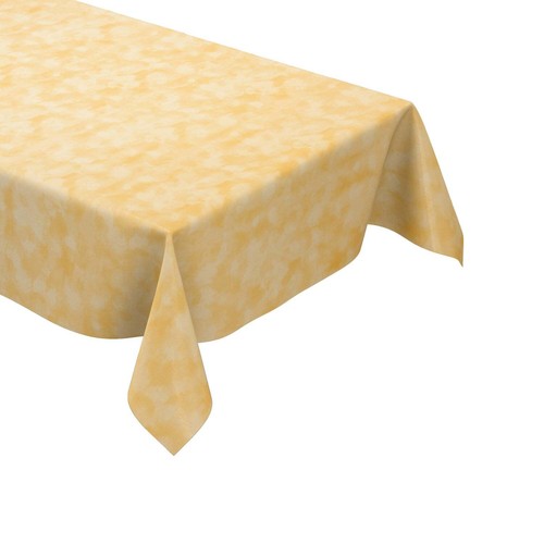 Wachstuch tischdecke gelb - wachstuch,
