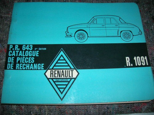 Renault dauphine gordini 1091 - renault,