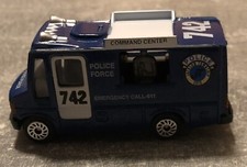 Dickie toys police - force, blau