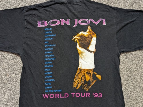 Vintage jon bon jovi shirt - vintage,