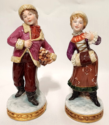 Antike porzellanfiguren junge - antike,