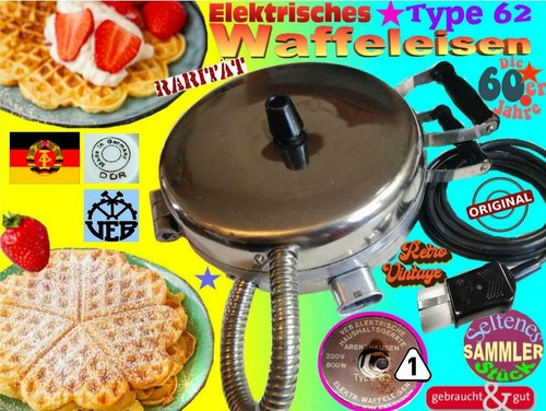 Elektr waffeleisen ddr type - elektr.waffeleisen,