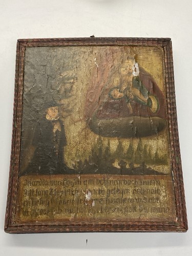 Antike ikone exvoto maria mit - antike,