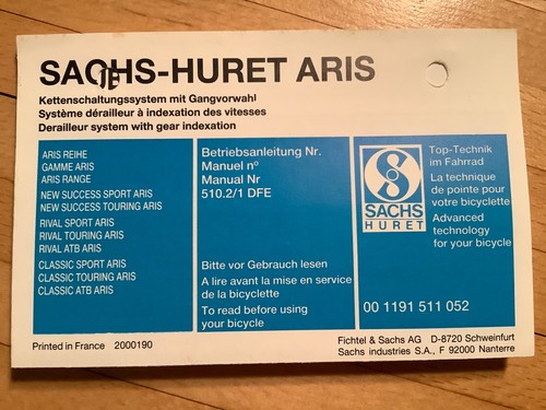 Fichtel sachs - &,