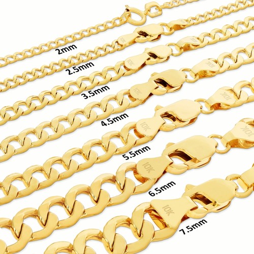 Nuragold 10k gelbgold - gelbgold, curb
