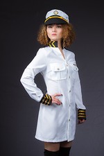 Damenkostüm Kapitän Kleid