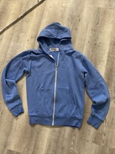 Cabaneli Milano Hoodie Sweatjacke Swaeter Kapuze XS blau Top
