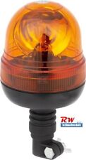Rotationsleuchte orange 55W Halogen, Warnleuchte, 240x127mm, 12/24V, DIN-Mastmon