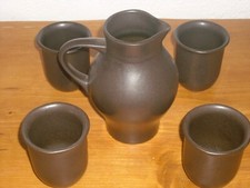 Tonkrug 0,75 l mit 4 Tonbecher