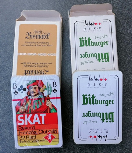 Skat karten konvolut - skat, fürst