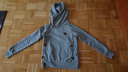 Sweatshirt kapuzensweat grau - /,