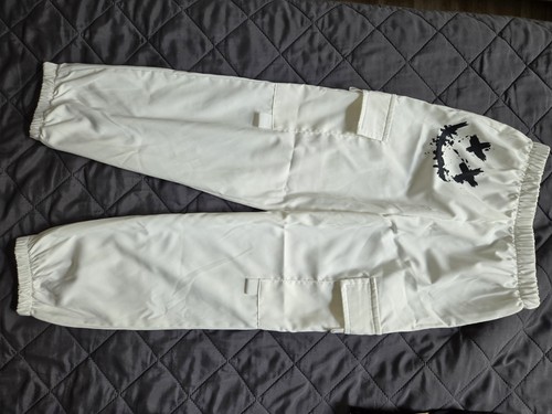Lange stoff hose mit - lange,