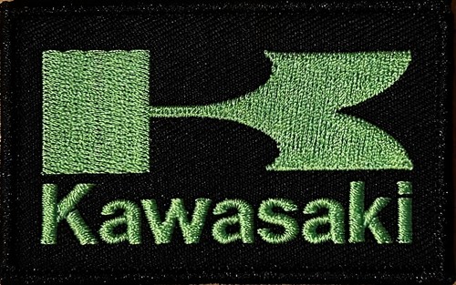 Kawasaki aufnäher badge - badge, patch