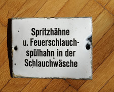 2 alte Emailschilder original