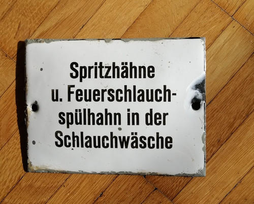 Alte emailschilder original - alte,