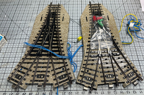 Märklin 2 dreiwegeweichen - ,,