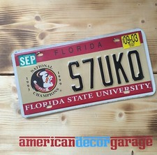 USA Nummernschild/Kennzeichen/license plate/University/College* Florida FSU*
