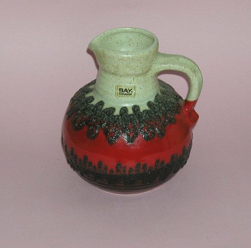 Vintage henkelvase fat lava - fat,