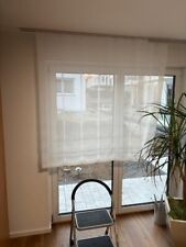 Vorhang, Rollo, Transparent, weiss, Höhe 154 cm, Breite 160 cm