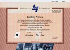 Neckarwerke nws 1999 stuttgart - neckarwerke,