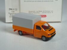 (YG-9) Wiking 2980122 VW T4 Pritsche mit Plane orange in OVP