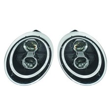 Front Scheinwerfer Set Schwarz