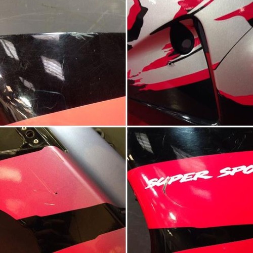 Linker flügel honda cbr - flügel, f