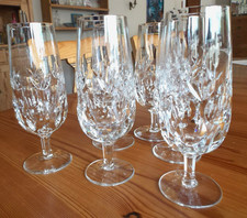 Nachtmann Bamberg, 6 Biertulpen , Bleikristall - Biergläser.