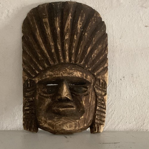 Afrikanische holzmaske - afrikanische,